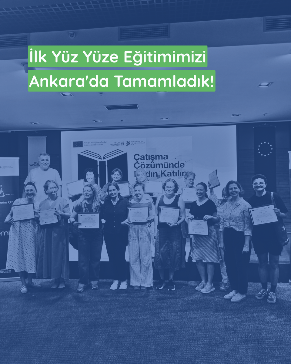 İlk Yüz Yüze Eğitimimizi Ankara'da Tamamladık